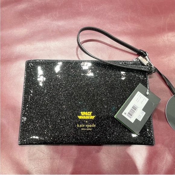 kate spade X Space Invaders Wristlet NWT
